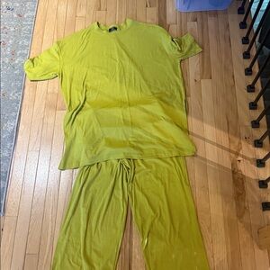 Yellow/green  Dressed in Lala Playsuit